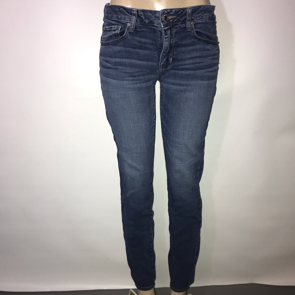 American Eagle Super Stretch Skinny Jeans Size 10 - Picture 2 of 7